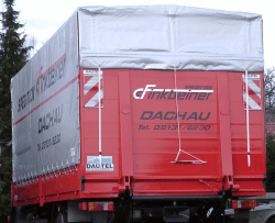 Foto Rückwand mit Rollfedern